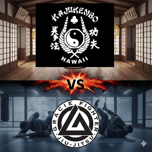 Kajukenbo vs Gracie Jiu Jitsu